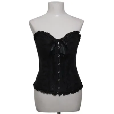 Korsett (Schwarz) von H&R Elasthan, Polyester