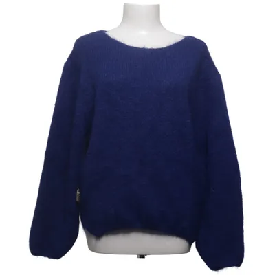Sweater (Blue) from Minouu Elastane, Mohair, Polyamide, Wool