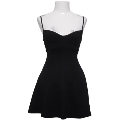 Jurk (Zwart) van Zara Elastaan, Polyester