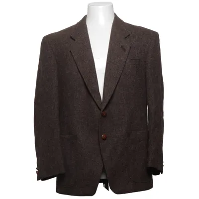 Blazer (Marron) de Leithäuser Viscose, Laine