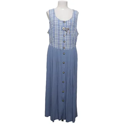 Dirndl (Bleu, Blanc) de Landhaus Polyester, Viscose