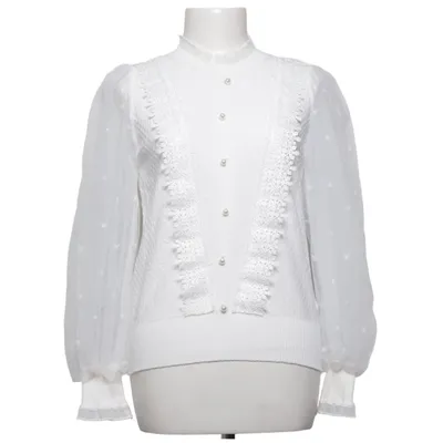 Sweater (White) from Azaka Acrylic, Polyamide, Polyester, Wool