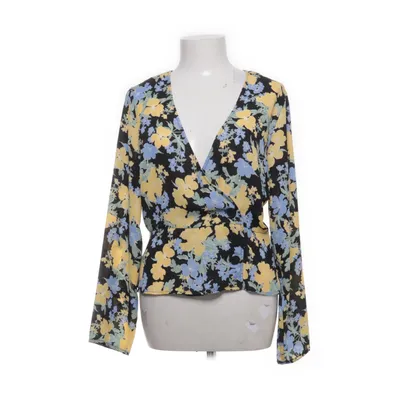 Blouse portefeuille (Jaune, Bleu, Multicolore) de Gina Tricot Polyester