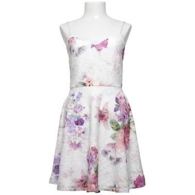 Robe (Blanc, Multicolore) de Lipsy London Élasthane, Polyester
