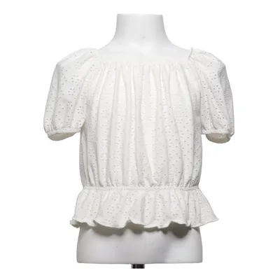 Topp (Vit) från KappAhl Elastan, Polyester