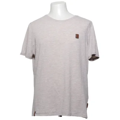T-shirt (Beige) från Naketano Bomull, Polyester
