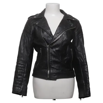 Biker jacket (Black) from Deadwood