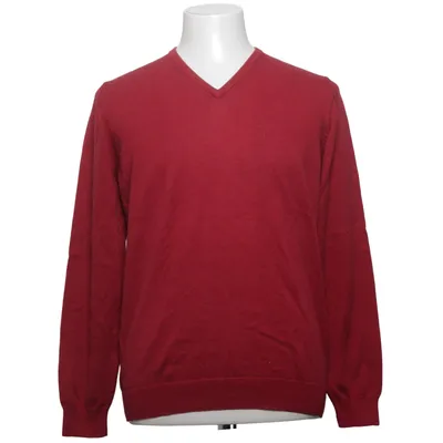 Pullover (Röd) från Alan Paine Kashmir, Bomull
