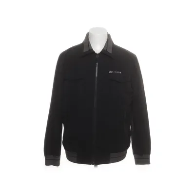 Jacket (Black) from One Million Bucks Cotton, Polyamide, Polyester, Wool