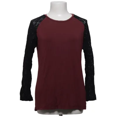 Lange mouwen shirt (Rood, Zwart) van RED by EMP Elastaan, Viscose