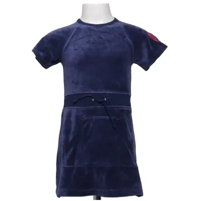 Dress (Blue) from Villervalla Cotton, Polyester