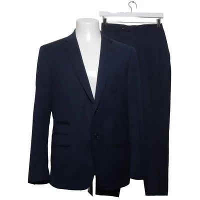 Costume (Bleu) de Linus Polyester, Viscose, Laine