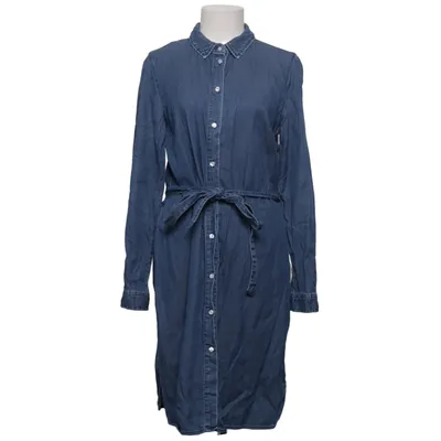 Blousejurk (Blauw) van VILA Katoen, Tencel