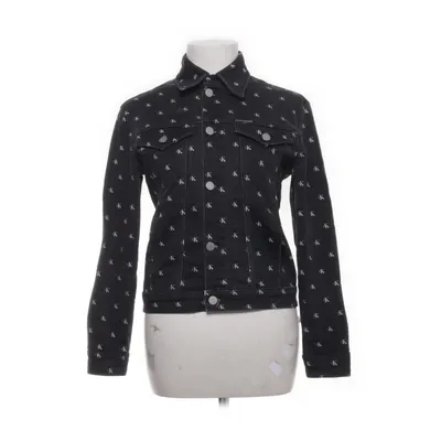 Jeansjacka (Svart, Vit) från Calvin Klein Jeans Bomull, Elastan