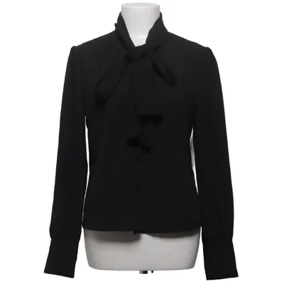 Blouse lavallière (Noir) de Banned Apparel