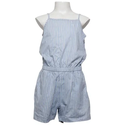 Jumpsuit (Blue, White) from Marimekko x Uniqlo Cotton