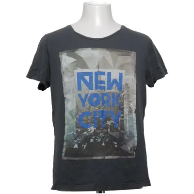 T-shirt (Gray, Blue, White) from Emilio