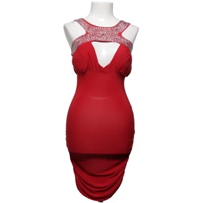 Cocktailkjole (Rød) fra Young Blood Elastan, Polyester