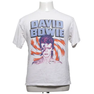 T-shirt (Vit, Flerfärgad) från David Bowie Bomull