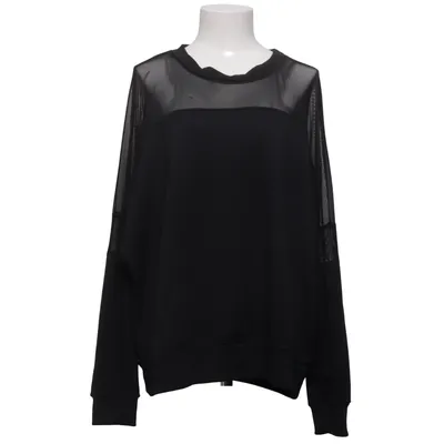 Collegetröja (Svart) från L.B.C. Elastan, Polyester