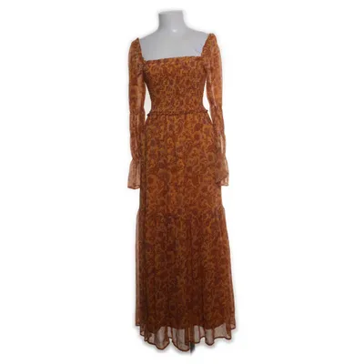 Maxi dress (Orange, Multicolored) from Patrons of Peace Polyester