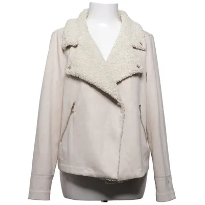 Shearling jas (Beige) van Sfera Collection