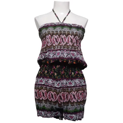 Jumpsuit (Black, Multicolored) from Rayon Viscose