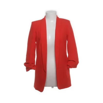 Blazer (Rood) van Pieces Elastaan, Polyester, Viscose