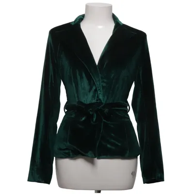 Blazer (Green) from Misspap Elastane, Polyester