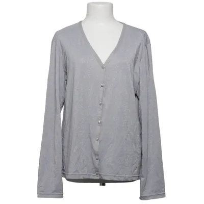 Strickjacke (Grau) von Exlind Elasthan, Metallfaser, Polyamid