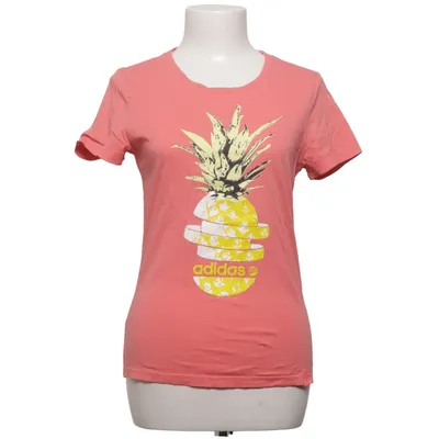 T-shirt (Rose, Jaune) de Adidas Neo Coton