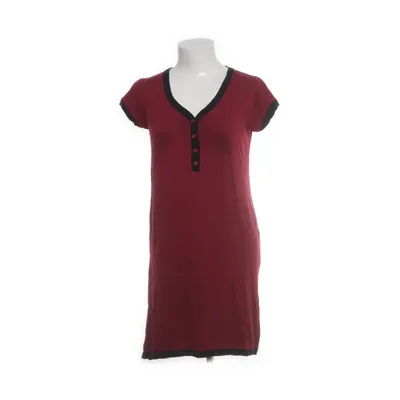 Nursing dress (Red, Black) from Happy Mama Elastane, Viscose
