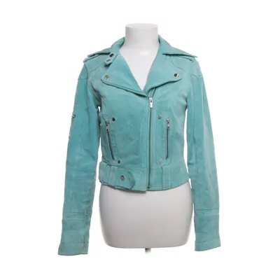 Bikerjack (Groen) van Goosecraft Leer, Polyester