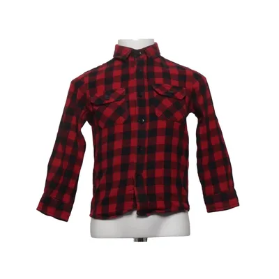Flanellskjorta (Röd, Svart) från Rebel by Primark Bomull