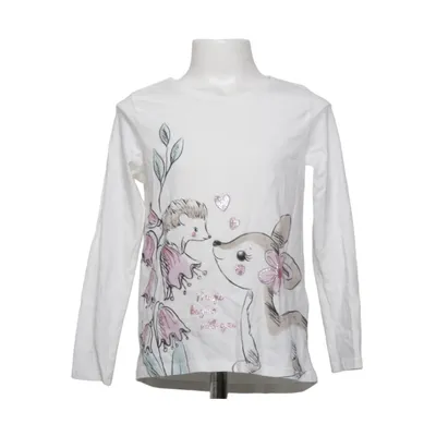 Lange mouwen shirt (Wit, Meerkleurig) van Kids Katoen