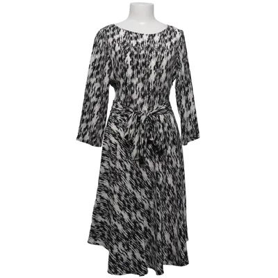 Robe (Noir, Blanc) de Greta Stockholm Soie