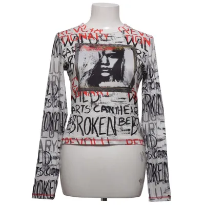 Long sleeve T-shirt (White, Black, Red) from Urban Outfitters Elastane, Polyester