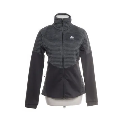 Träningsjacka (Grå) från Odlo Elastan, Merinoull, Polyester