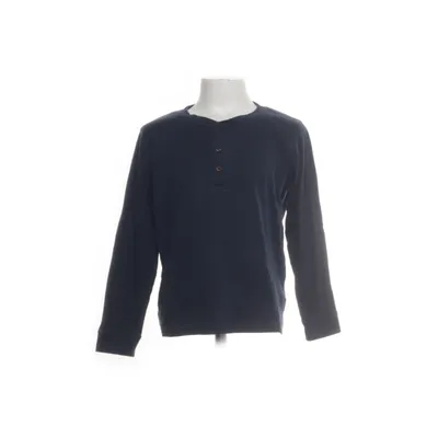 Henley shirt (Blauw) van Skill Katoen