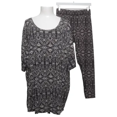 Trainingsset (Zwart, Wit) van Bonprix Elastaan, Polyester