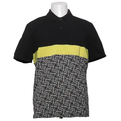 Polotrøje (Sort, Gul, Hvid) fra Hugo Boss Bomuld, Elastan, Polyester, Viscose