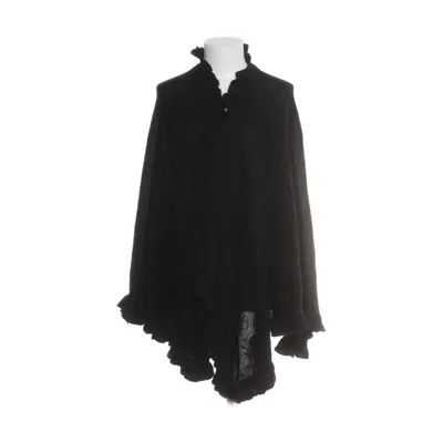 Poncho (Zwart) van Glitter Acryl