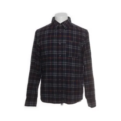 Flannel skjorte (Blå, Flerfarvet) fra A.P.C Polyamid, Uld, Viscose