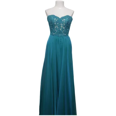 Avondjurk (Turquoise) van May Queen Polyester