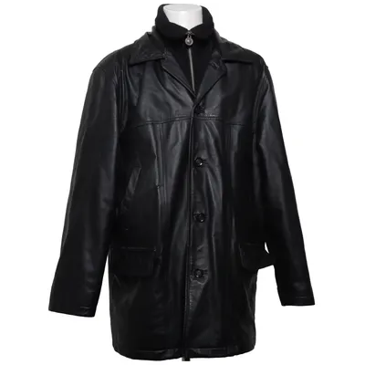 Leather coat (Silver) from Petroff
