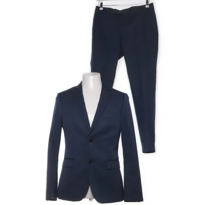 Jakkesæt (MARSEILLE TROUSERS) fra Bläck Polyester, Uld