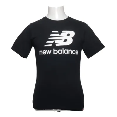 T-shirt (Zwart) van New Balance Katoen
