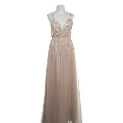 Aftenkjole (Beige) fra Bubbleroom