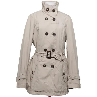 Trenchcoat (Beige) från ESPRIT Bomull, Polyamid