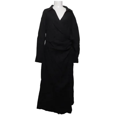 Wrap dress (Black) from H&M Premium Quality Cotton, Linen